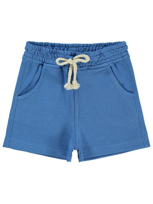 Civil Baby Basic Karyoka Dikişli 6-18 Ay Şort - Mavi