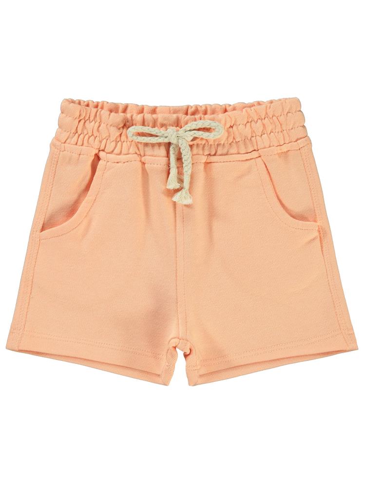 Civil Baby Basic Karyoka Dikişli 6-18 Ay Şort - Pudra