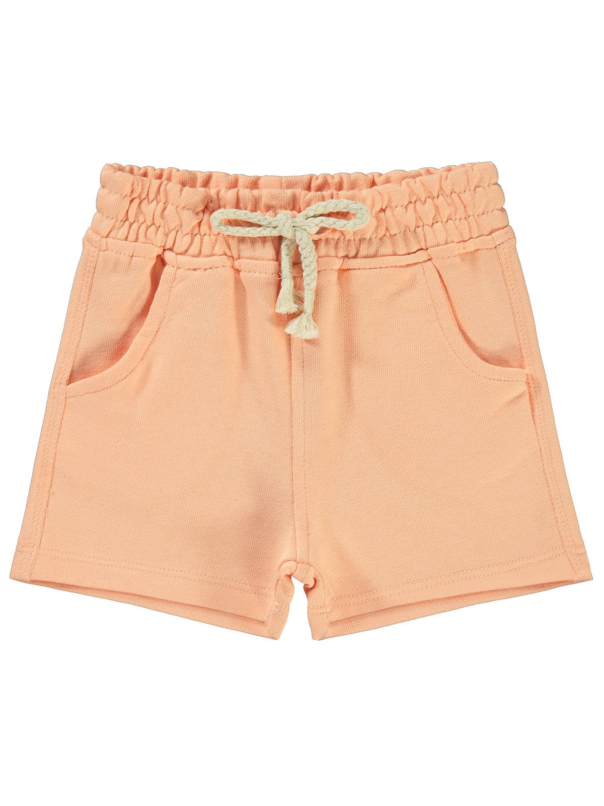 Civil Baby Basic Karyoka Dikişli 6-18 Ay Şort - Pudra