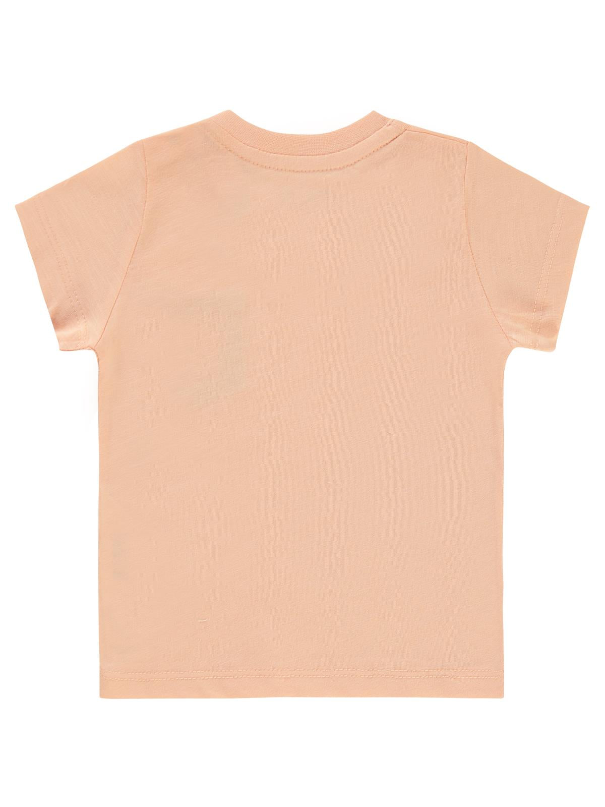 Civil Baby Yelkenli Nakışlı 6-18 Ay Tişört - Pudra