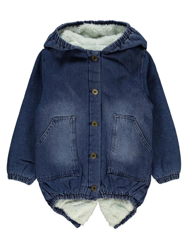 Civil Girls Torba Cepli 2-5 Yaş Mont - Mavi