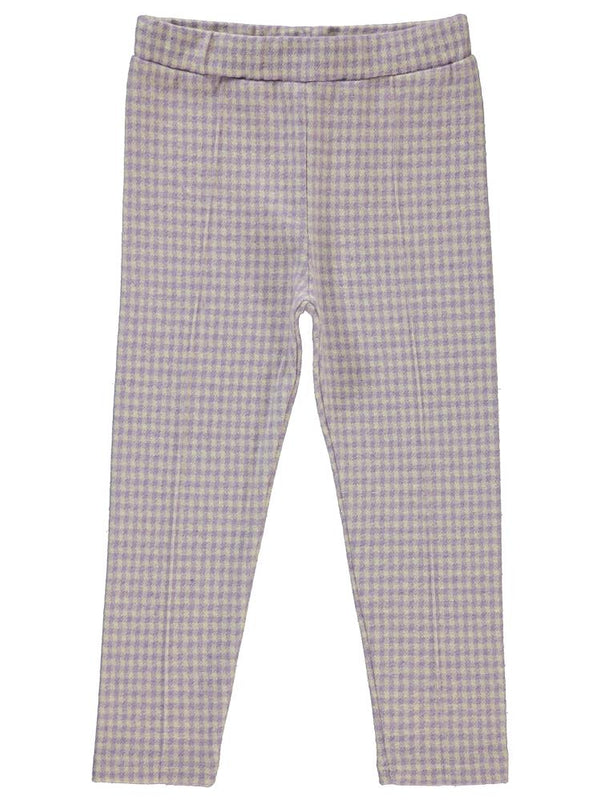 Civil Girls Pitikare Desen Çima Dikişli 10-13 Yaş Tayt - Lila