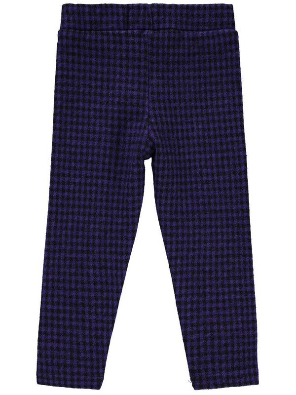 Civil Girls Pitikare Desen Çima Dikişli 2-5 Yaş Tayt - Siyah