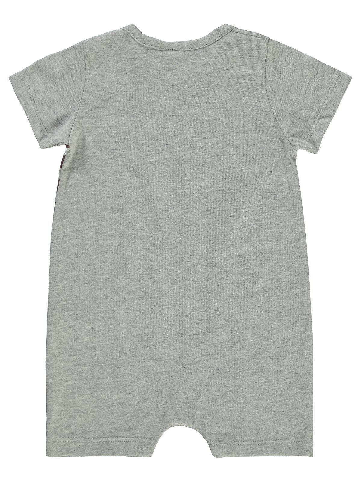 Civil Baby Aslan Baskılı 6-18 Ay Tulum - Gri