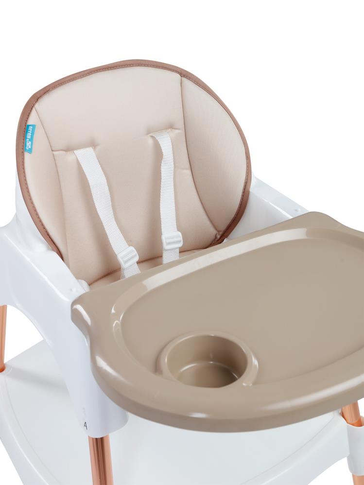 Kujju Titanyum 3 in 1 Lüks Mama Sandalyesi - Beyaz