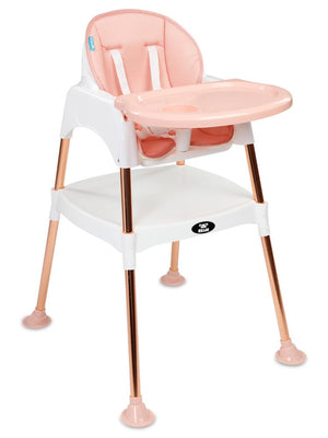 Kujju Titanyum 3 in 1 Lüks Mama Sandalyesi - Rose Gold