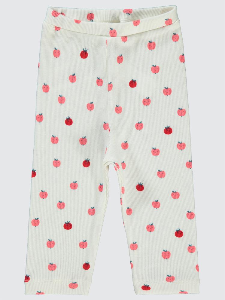 Civil Baby Kız Bebek Tayt 6-18 Ay  - Ekru