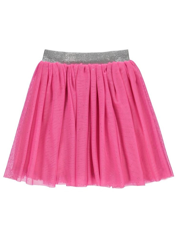 Civil Girls Simli Tül Tütü  4-9 Yaş Etek - Pembe