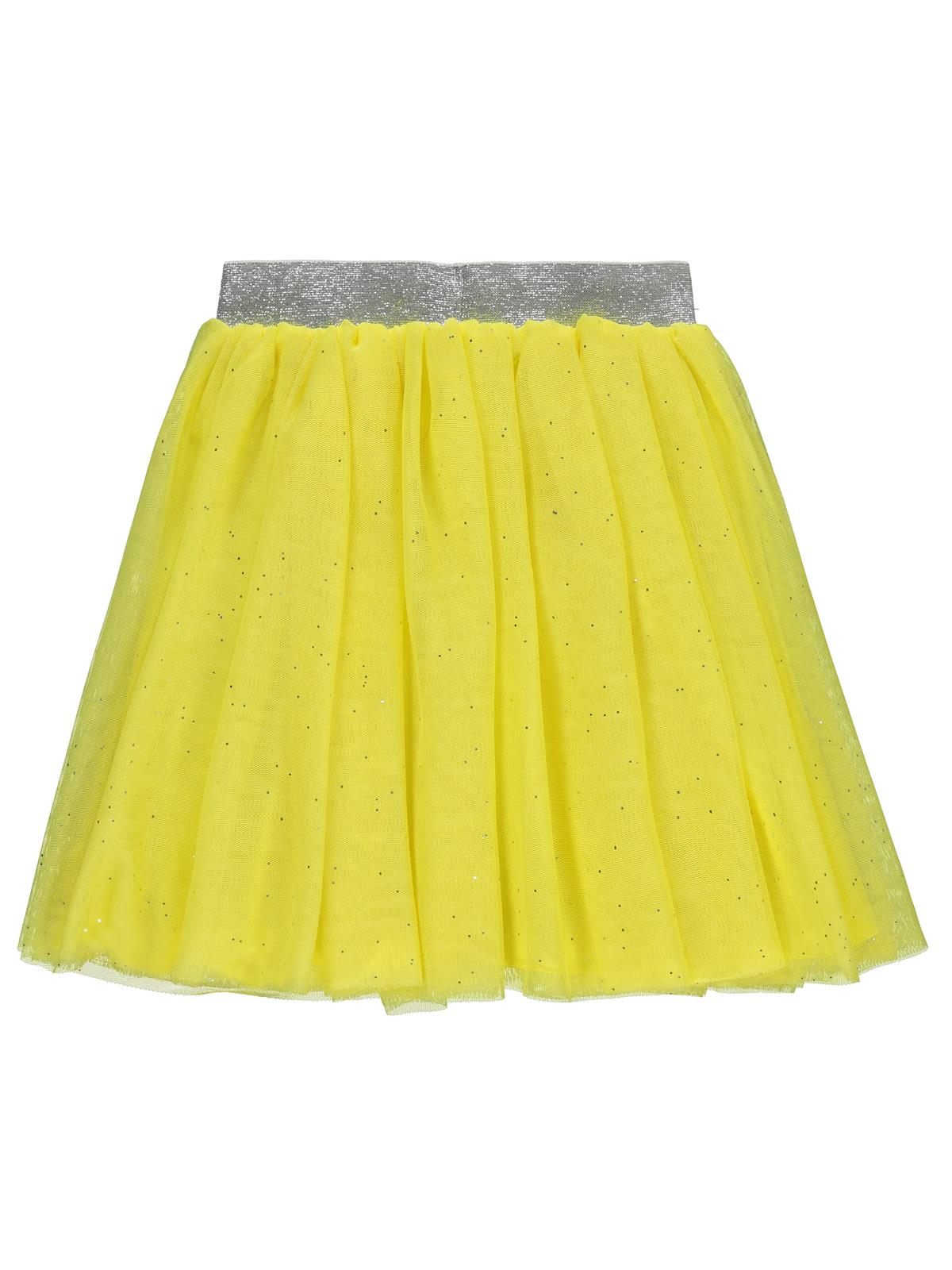 Civil Girls Simli Tül Tütü  4-9 Yaş Etek - Sarı