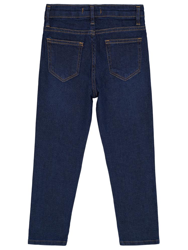 Civil Boys Klasik Petek Kumaş 6-9 Yaş Pantolon - Mavi