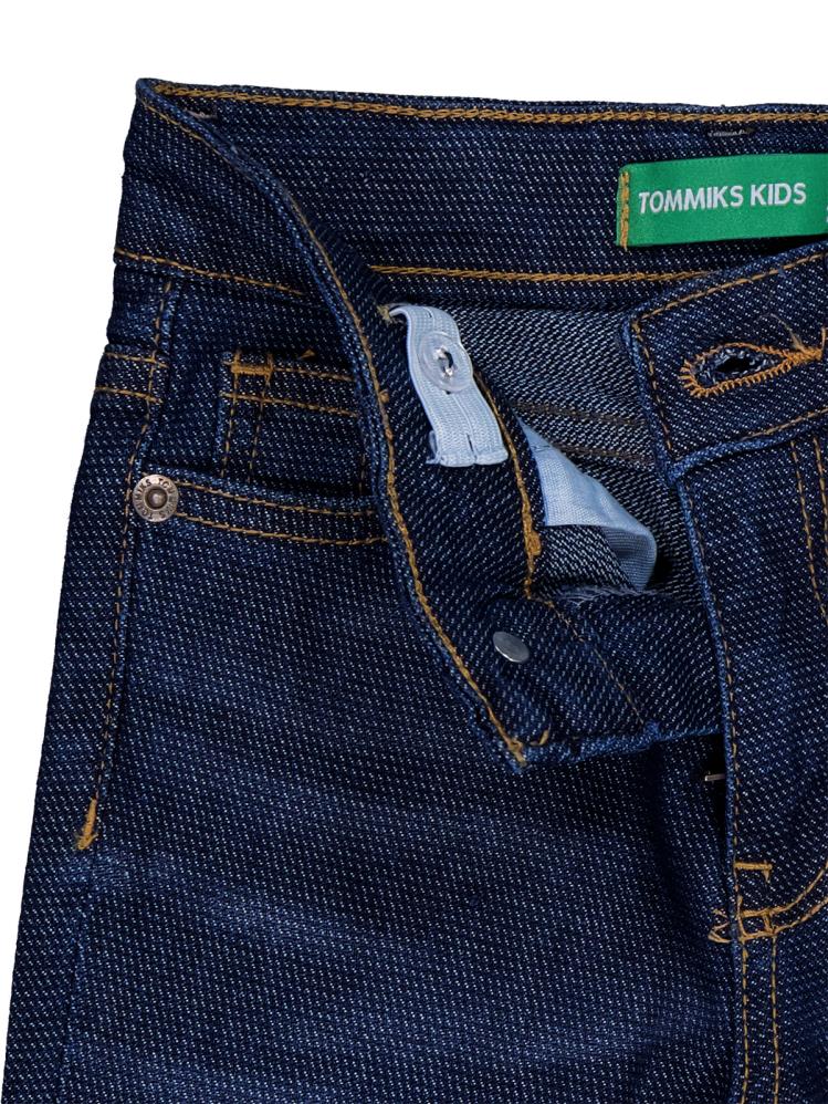 Civil Boys Klasik Petek Kumaş 10-13 Yaş Pantolon - Mavi