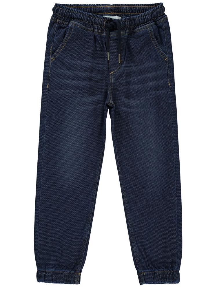 Civil Boys Bel Paça Lastikli Petek Kumaş 10-13 Yaş Pantolon - Mavi