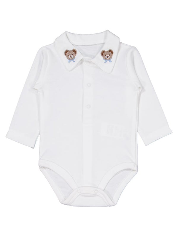 Tafyy Yakalı 3-12 Ay Takım - Ekru