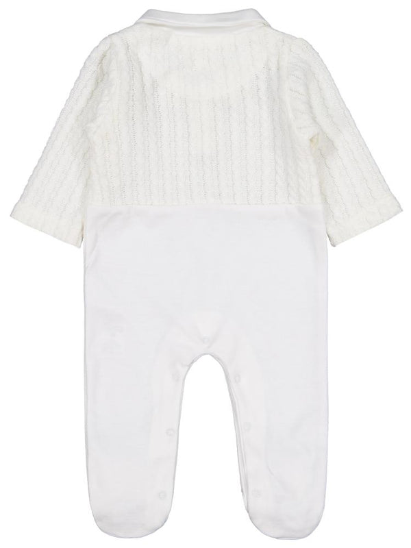 Tafyy Patikli 3-12 Ay Takım - Ekru