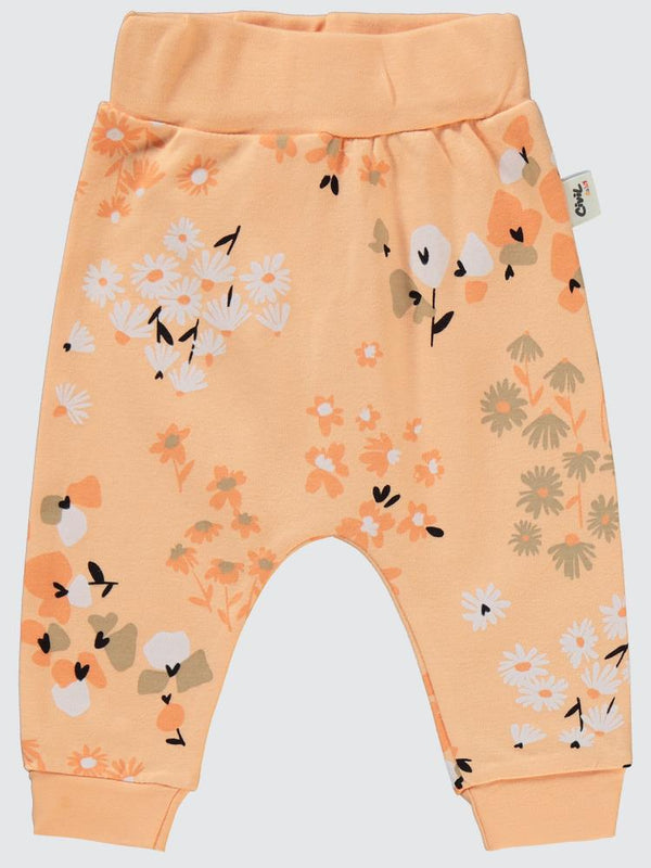 Civil Baby Flowery Baskılı 6-18 Tek Alt Bebe - Pudra