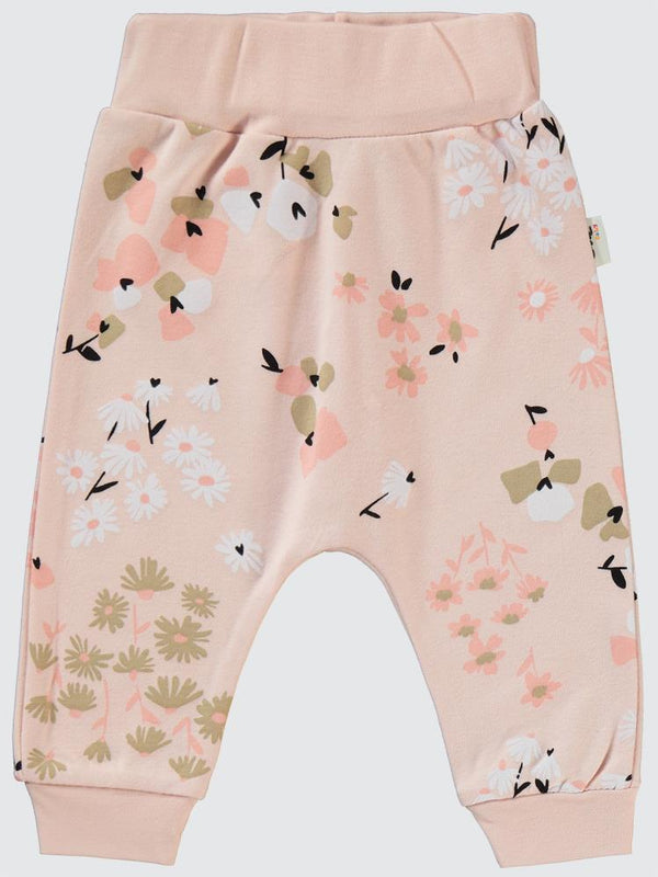 Civil Baby Flowery Baskılı 6-18 Tek Alt Bebe - Pudra
