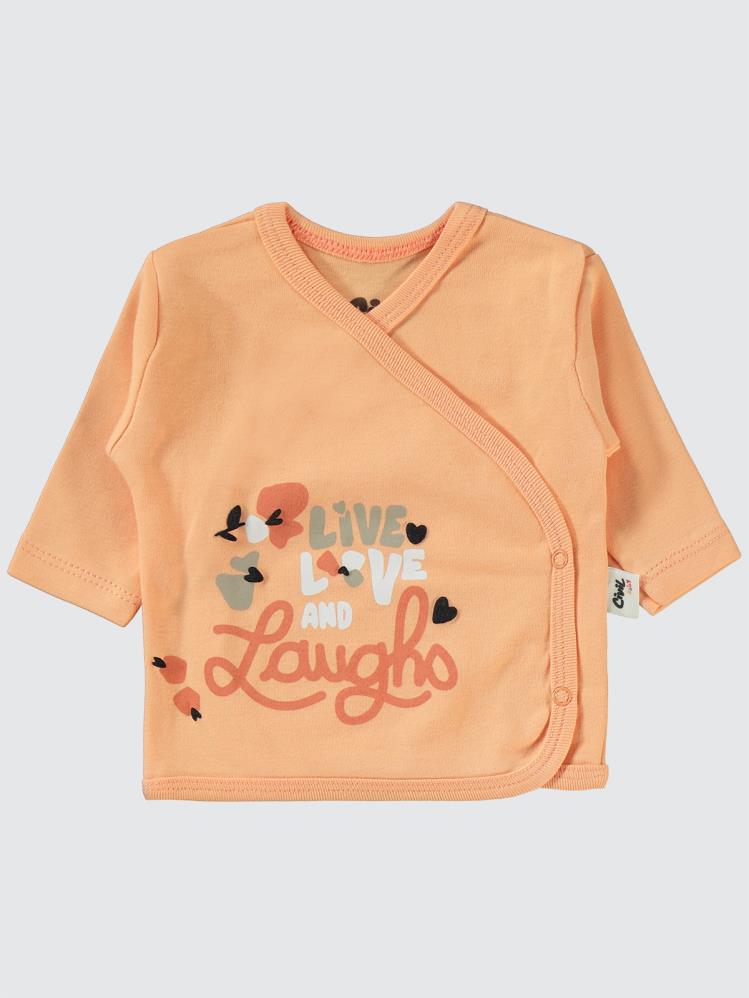 Civil Baby Flowery Baskılı 4'li Zıbın Takımları - Pudra