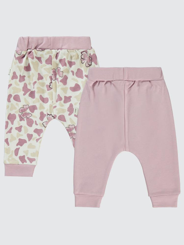Civil Baby Butterfly Baskılı 6-18 Tek Alt Bebe - Lila