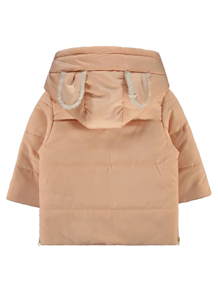 Civil Baby Pelüş Kulaklı 6-18 Ay Mont - Pudra