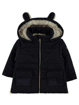 Civil Baby Pelüş Kulaklı 6-18 Ay Mont - Lacivert