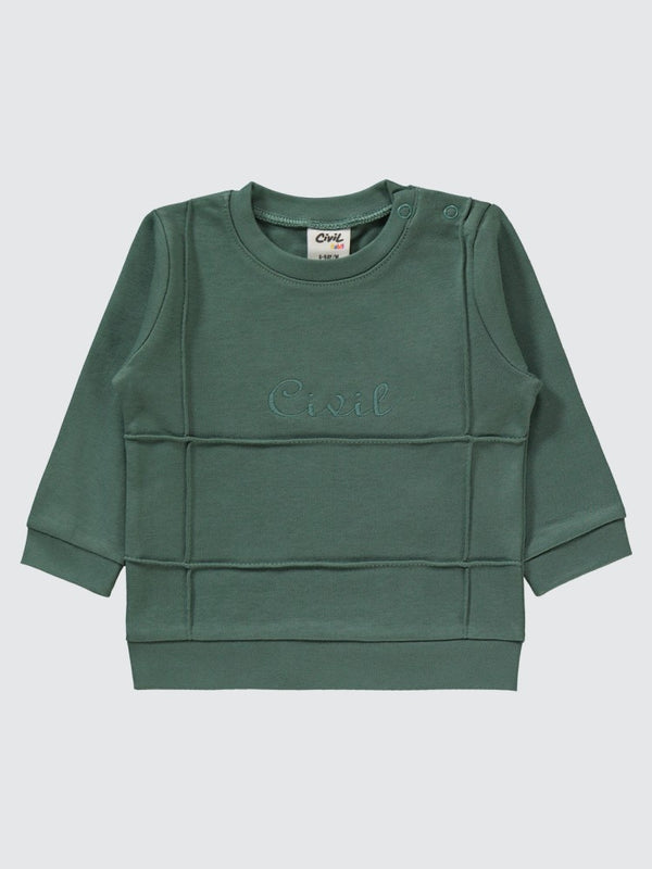 Civil Baby Civil Nakışlı 6-18 Ay Takım - Yeşil