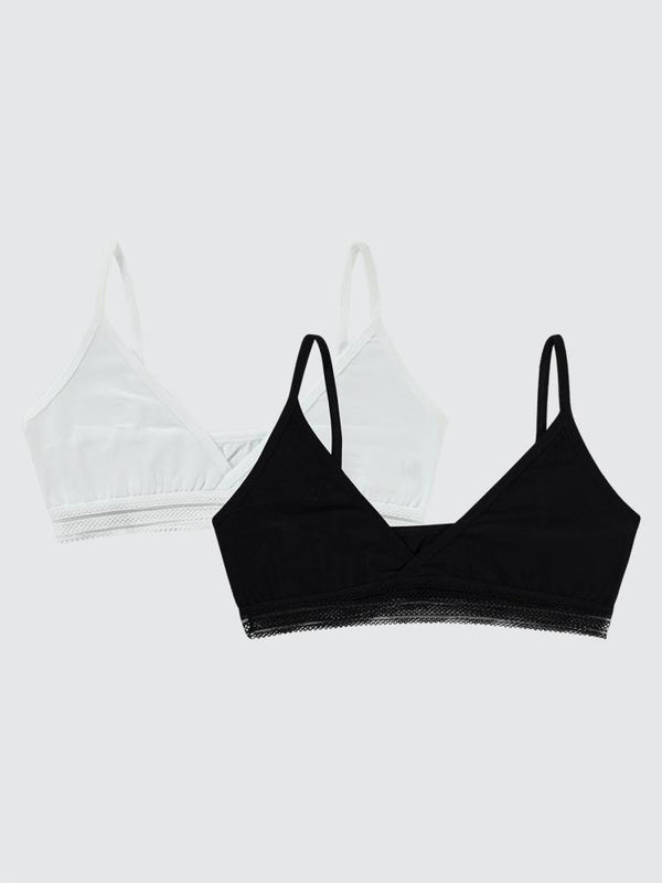 Civil Girls İp Askılı Basic 7-13 Yaş 2'li Büstiyer