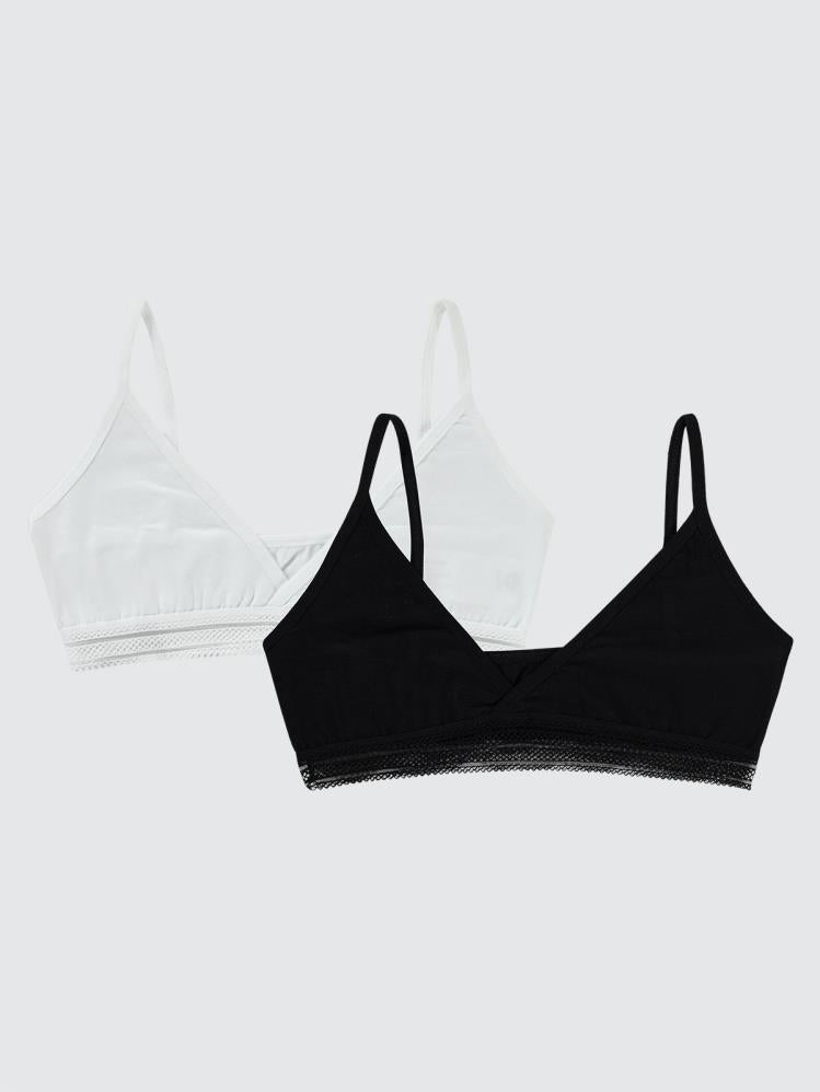 Civil Girls İp Askılı Basic 7-13 Yaş 2'li Büstiyer