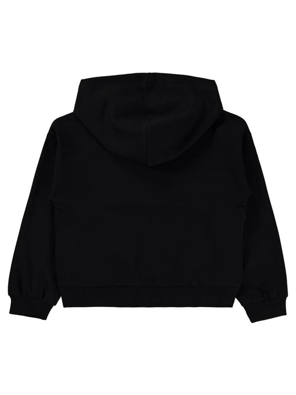 Civil Girls Sandiego Baskılı 6-9 Yaş Sweatshirt - Siyah