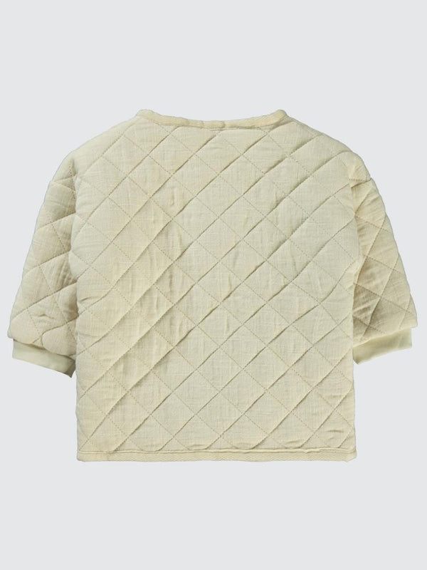 Civil Baby Baklava Desen 6-18 Ay Mont - Ekru