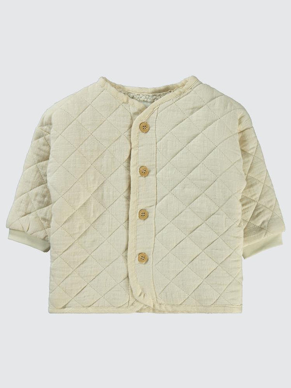 Civil Baby Baklava Desen 6-18 Ay Mont - Ekru
