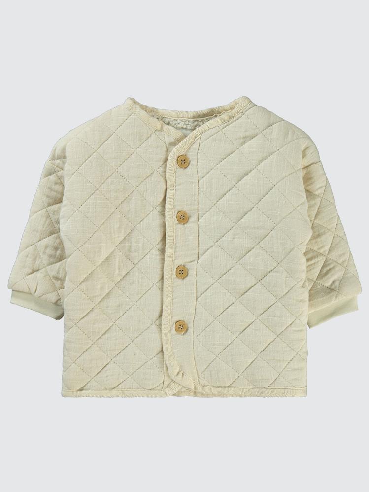 Civil Baby Baklava Desen 6-18 Ay Mont - Ekru