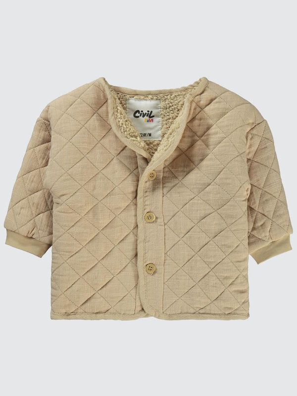 Civil Baby Baklava Desen 6-18 Ay Mont - Hardal