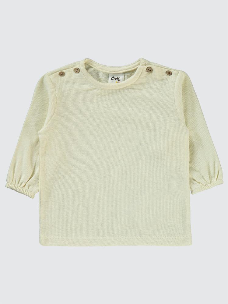 Civil Baby Omuz Fırfırlı 6-18 Ay Slopet - Yeşil