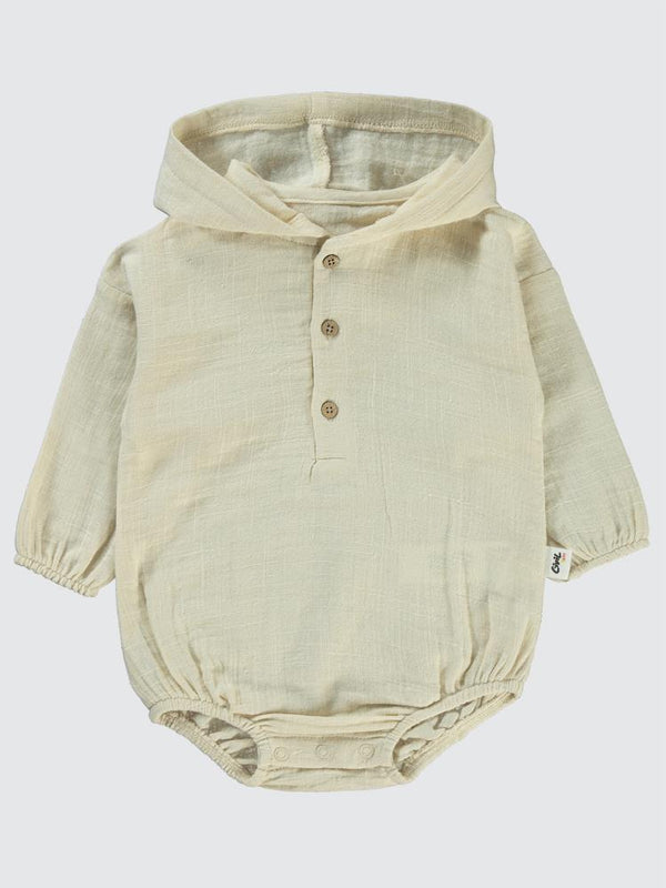 Civil Baby Kulaklı Kapüşonlu 6-18 Ay Slopet - Turuncu