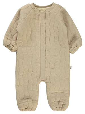 Civil Baby Dalgalı Desen 6-18 Ay Astronot - Hardal