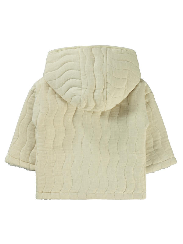 Civil Baby Dalgalı Desen Cepli 6-18 Ay Mont - Ekru