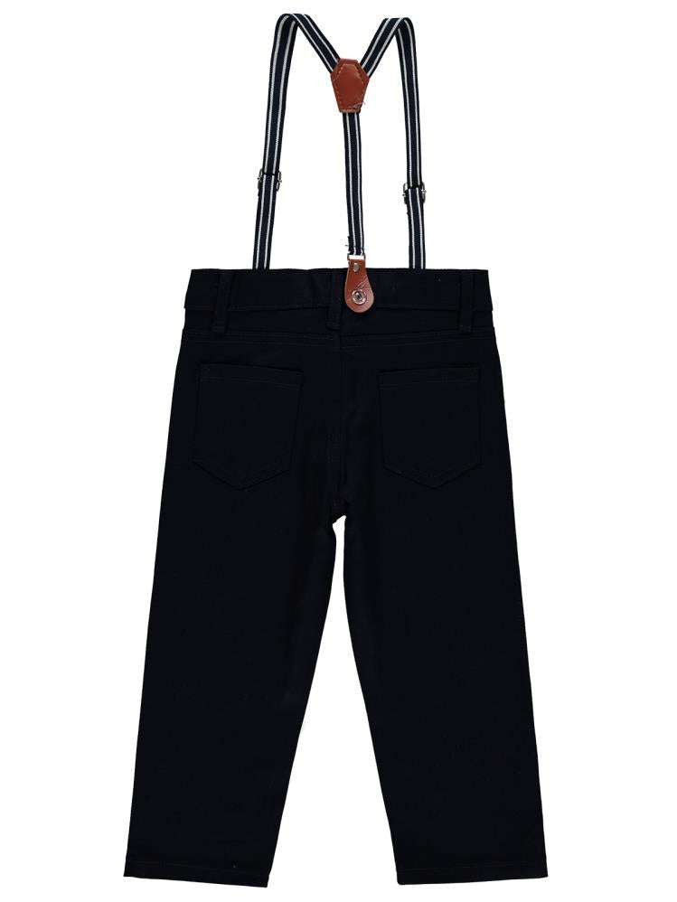 Civil Boys Slopet Askılı 2-5 Yaş Pantolon - Lacivert