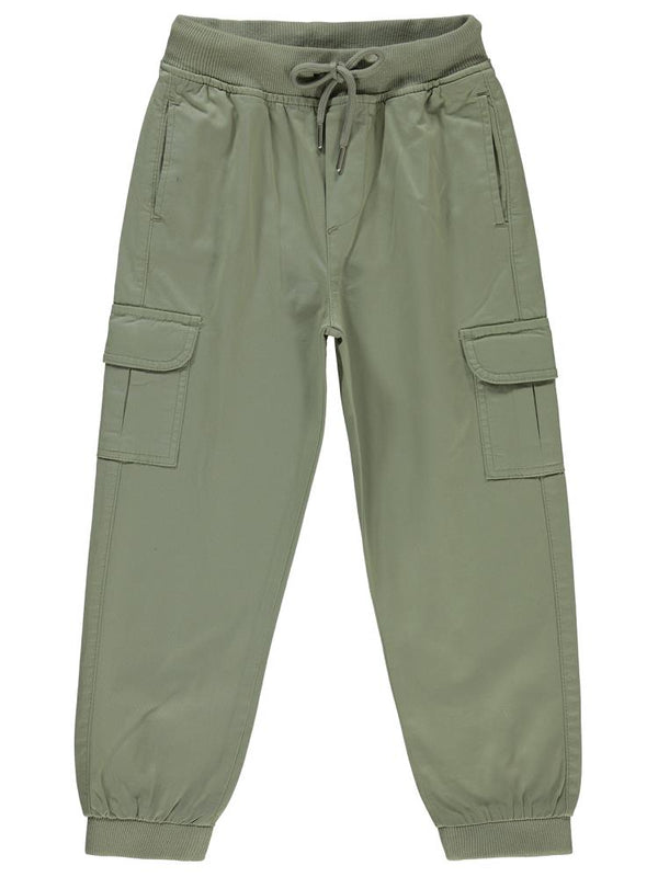 Civil Boys Kargo Cepli Bağcıklı 10-13 Yaş Pantolon - Haki