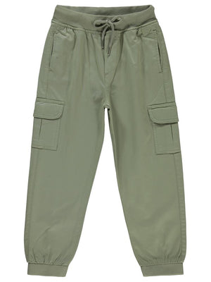 Civil Boys Kargo Cepli Bağcıklı 10-13 Yaş Pantolon - Haki