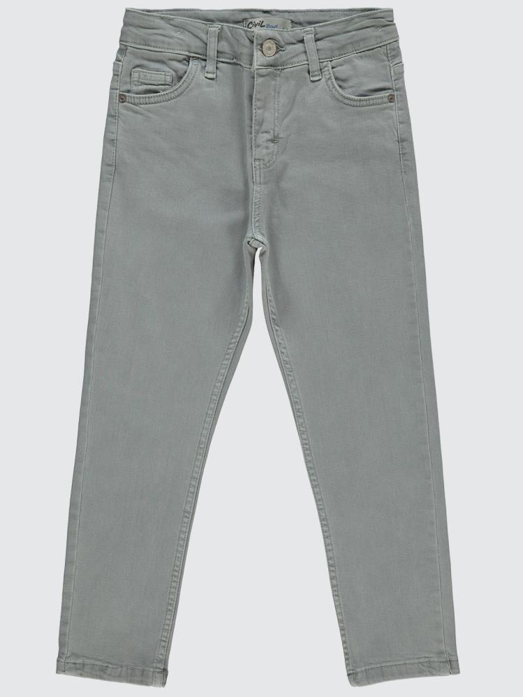 Civil Boys 5 Cep 6-9 Yaş Pantolon - Gri