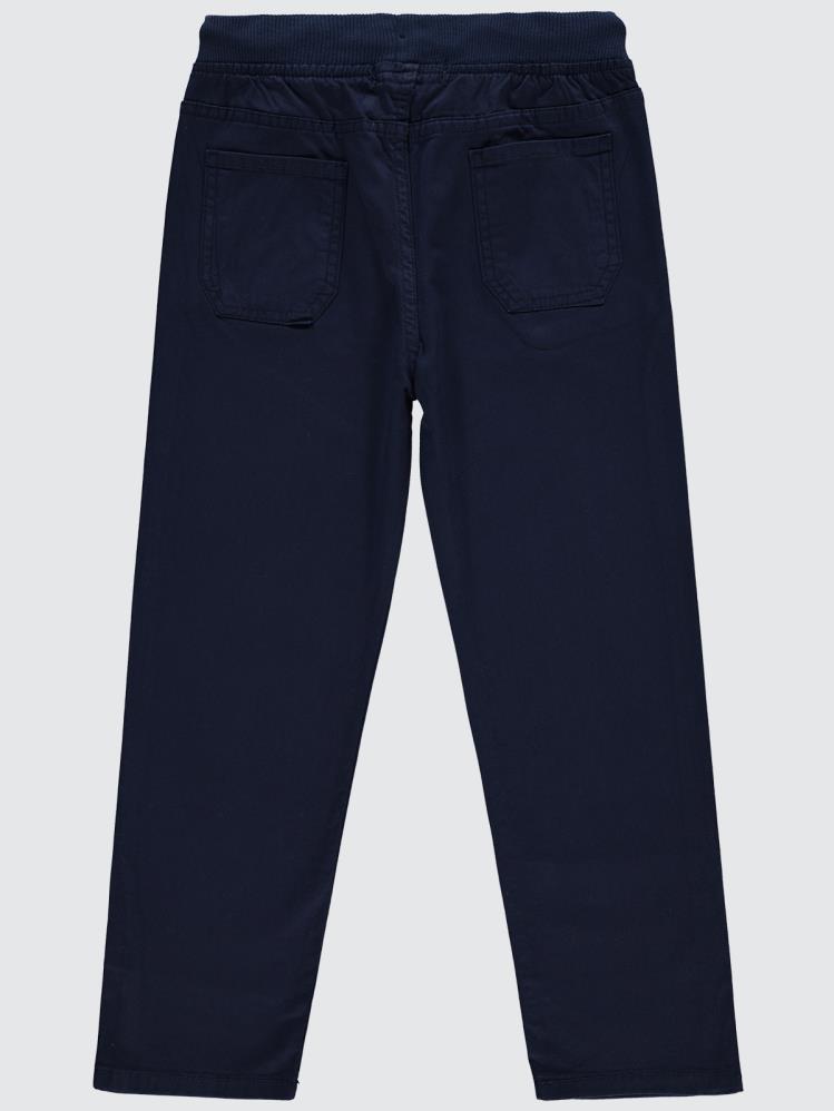 Civil Boys 4 Cepli Bağcıklı 10-13 Yaş Pantolon - Lacivert