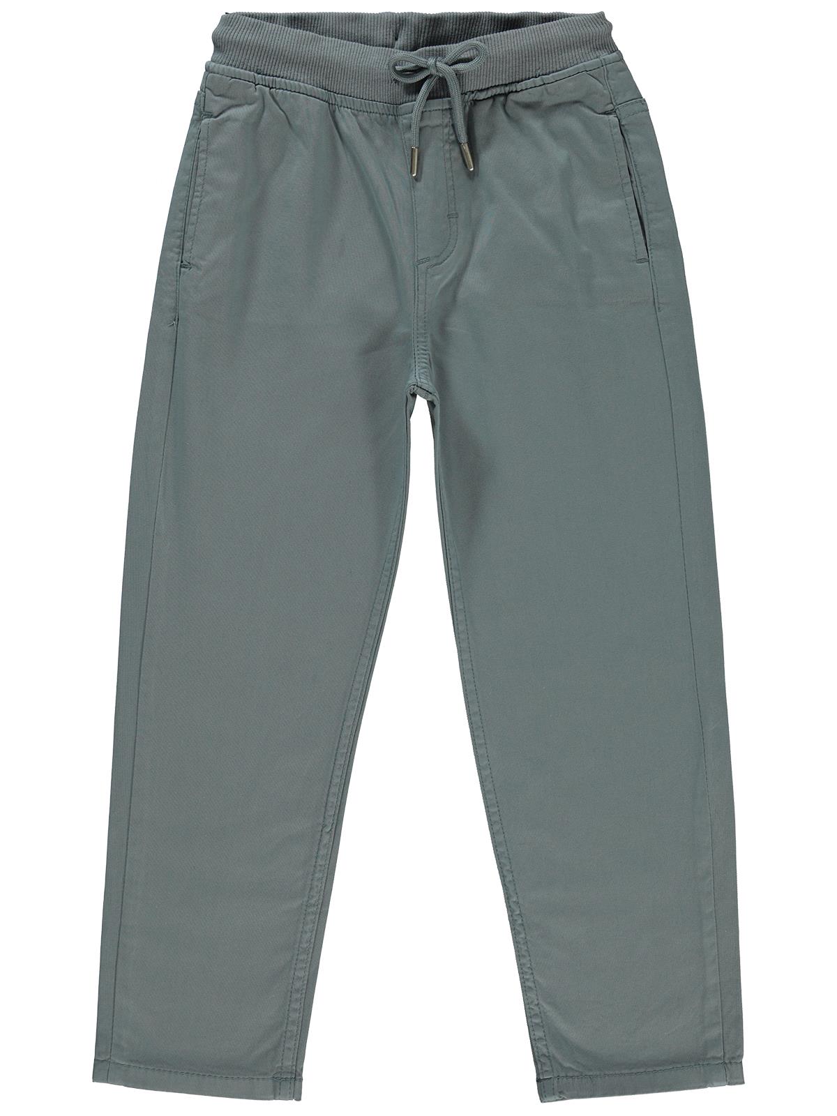 Civil Boys 4 Cepli Bağcıklı 10-13 Yaş Pantolon - Yeşil