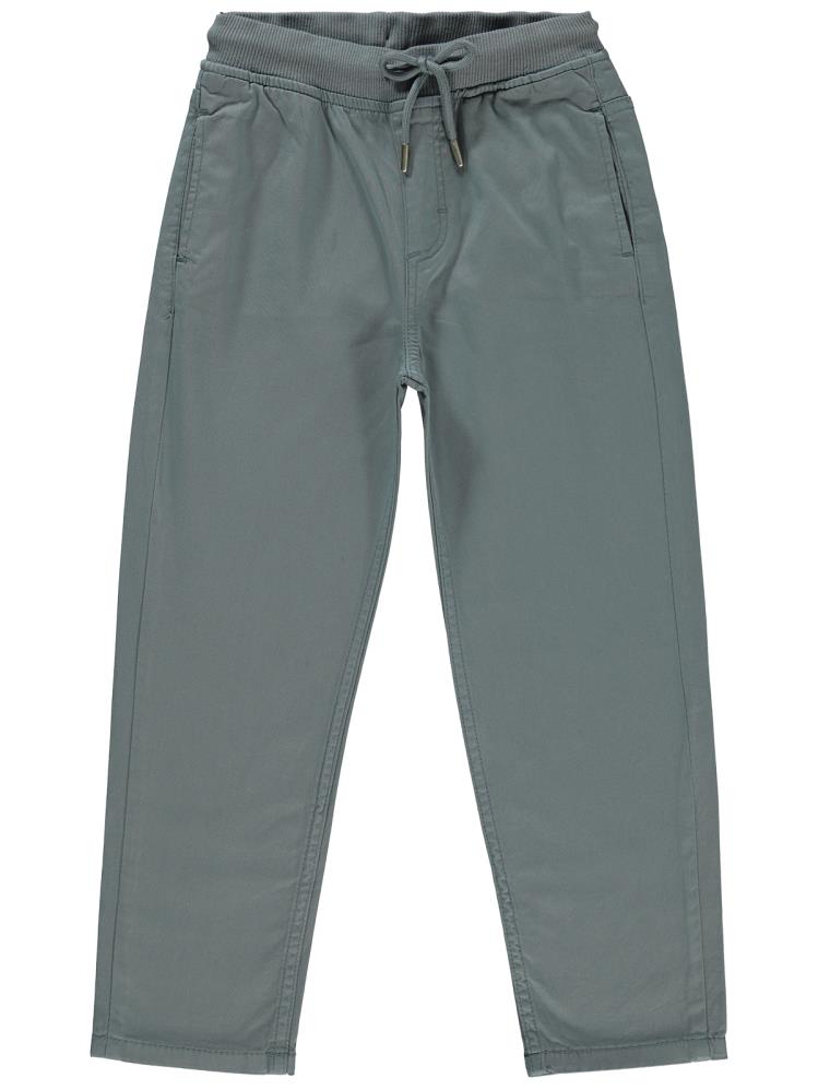 Civil Boys 4 Cepli Bağcıklı 10-13 Yaş Pantolon - Yeşil