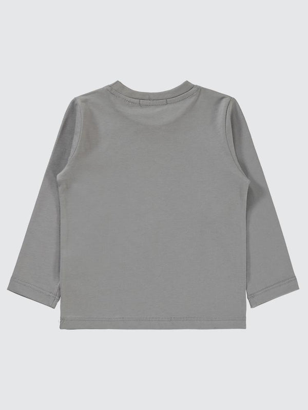 Batman Baskılı 2-5 Yaş Sweatshirt - Gri