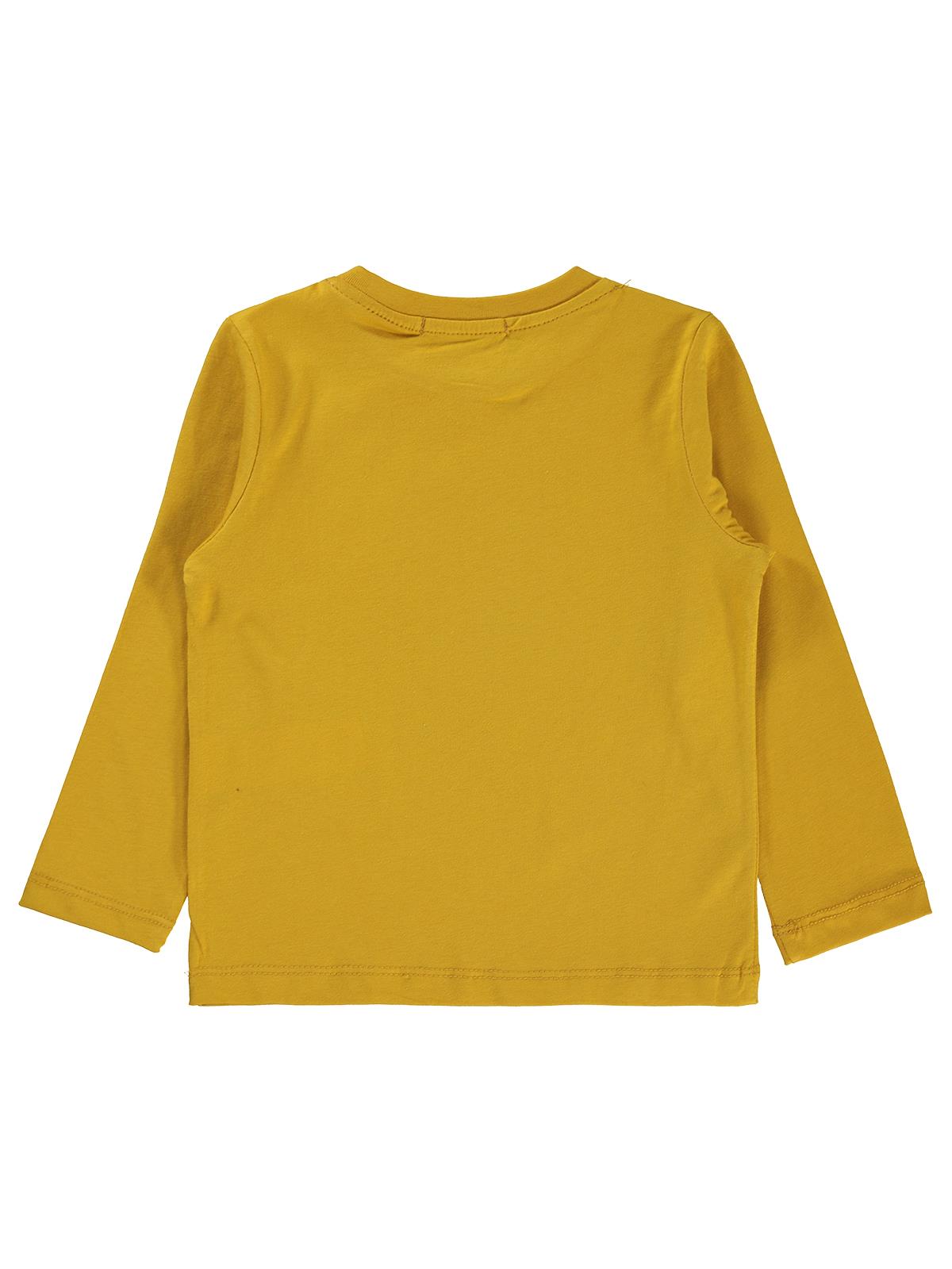 Superman Baskılı 2-5 Yaş Sweatshirt - Hardal