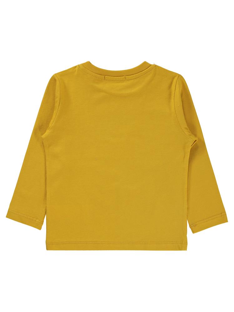 Batman Baskılı 2-5 Yaş Sweatshirt - Hardal