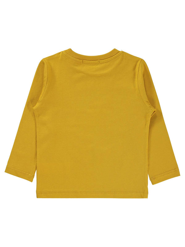 Batman Baskılı 2-5 Yaş Sweatshirt - Hardal