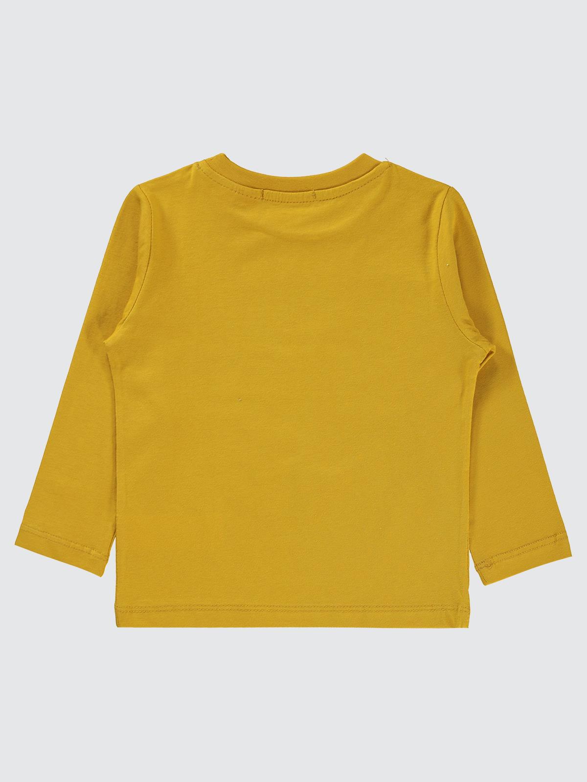 Batman Baskılı 2-5 Yaş Sweatshirt - Hardal