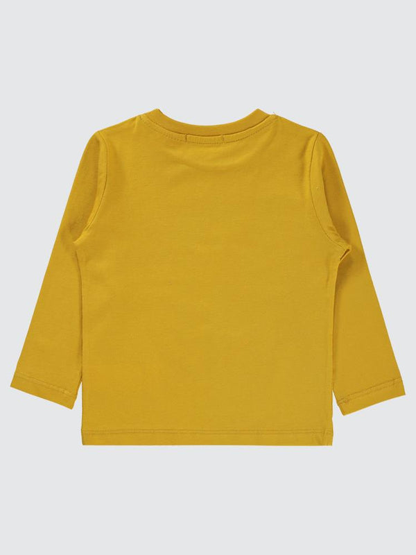 Batman Baskılı 2-5 Yaş Sweatshirt - Hardal