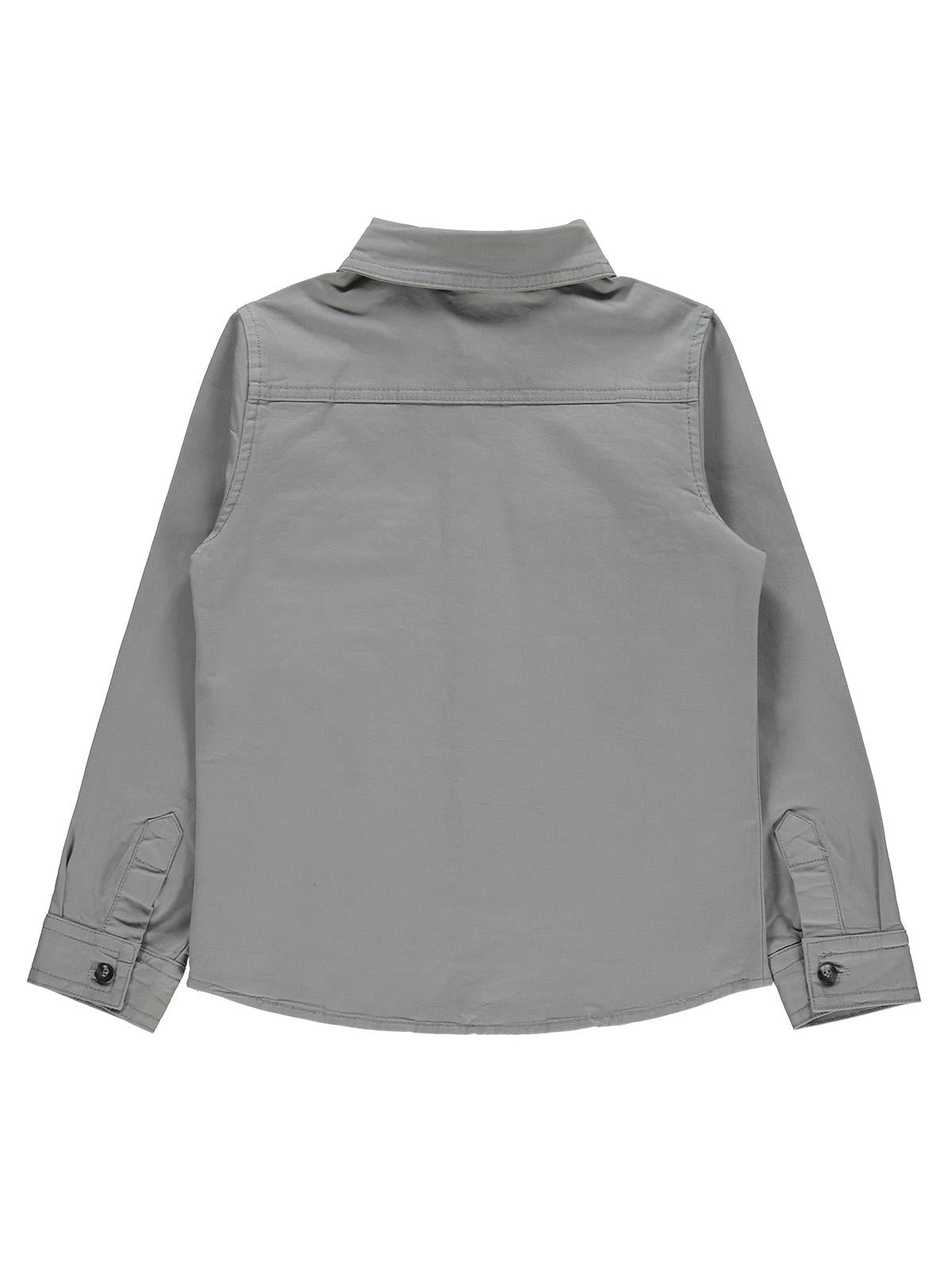 Civil Boys Cebi Armalı 6-9 Yaş Gömlek - Gri